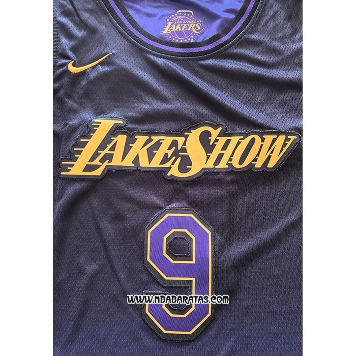 Camiseta Los Angeles Lakers James JR. #9 Ciudad 2024-25 Violeta